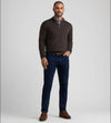 Superior Soft Corduroy Five-Pocket Pant in Dark Navy by Peter Millar