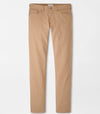 Crown Cotton Canvas Five-Pocket Pant in Khaki by Peter Millar