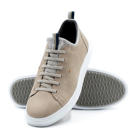 Cameron Nubuck Sneaker in Putty by Martin Dingman
