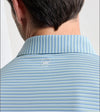 Tempo Performance Mesh Polo in Light Willow by Peter Millar