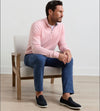Crown Comfort Pullover in Teaberry Pink by Peter Millar