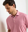 Dunnes Performance Jersey Polo in Chili Red by Peter Millar