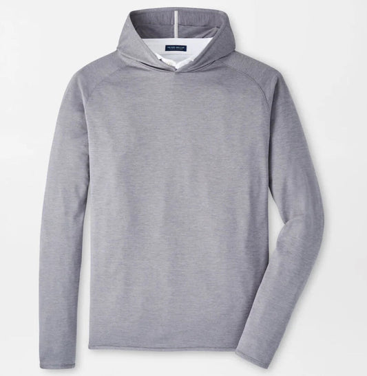 Stealth Performance Hoodie in Oslo Grey by Peter Millar