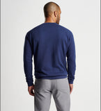 Crown Comfort Knit Crew in Navy by Peter Millar