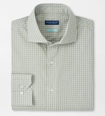 Dante Cotton Sport Shirt in Light Willow by Peter Millar