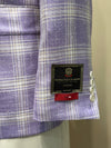 Classic Plaid Sport Coat in Violet/Tan by TailoRed