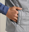 Fuse Hybrid Vest in Oslo Grey by Peter Millar
