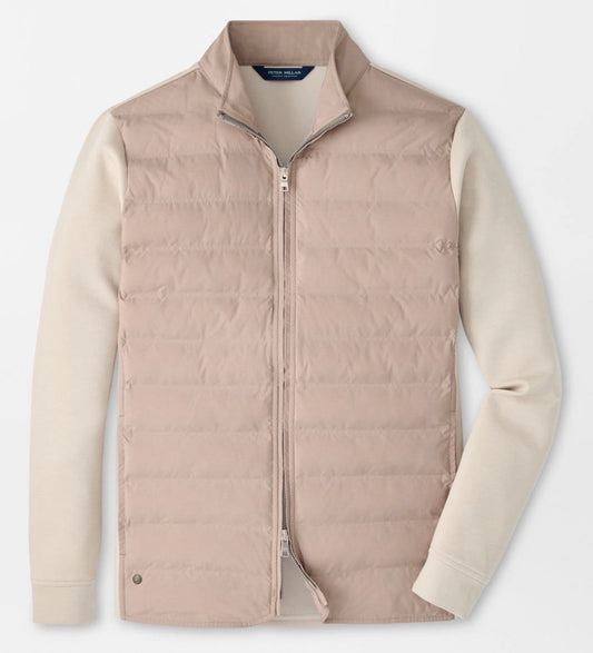 Winsome Hybrid Cardigan in Biscotti by Peter Millar