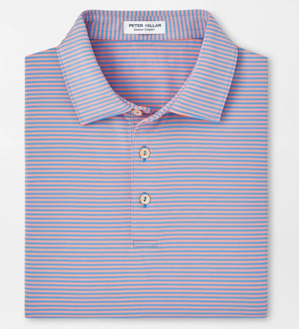 Hales Performance Jersey Polo in LIberty Blue by Peter Millar