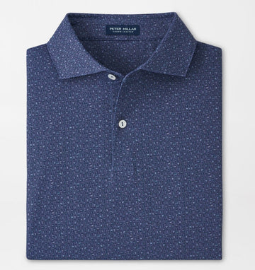 Bittersweet Performance Jersey Polo in Nebula Blue by Peter Millar