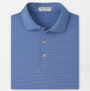 Jubilee Stripe Performance Polo in Windsor Blue/Bluebird by Peter Millar