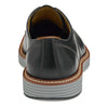 Upton Plain Toe in Black Full Grain by Johnston & Murphy