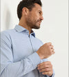 Conway Crown Lite Cotton-Stretch Sport Shirt in Windsor Blue by Peter Millar