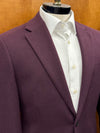 Wool, Silk & Cashmere Blend Sport Coat in Burgundy by Michael Kors