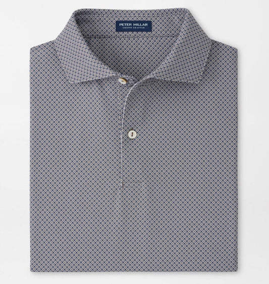 Seville Performance Jersey Polo in White by Peter Millar