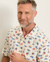 Wave Cruiser Surfer Silk Camp Shirt in Continental by Tommy Bahama