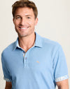 Palm Dancer Five O'Clock IslandZone Polo in Dockside Blue Heather by Tommy Bahama