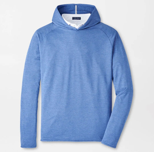 Stealth Performance Hoodie in Lunar Blue by Peter Millar