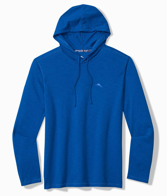 Bali Beach Long-Sleeve Hoodie in Blue Splash by Tommy Bahama