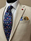 Stretch Seersucker Sport Coat in Tan by TailoRed