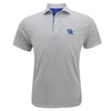 University of Kentucky Performance Dot Polo in White/Blue by Horn Legend