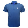 University of Kentucky Performance Mosaic Polo in Black/Blue/White by Horn Legend