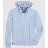 University of Kentucky Hybrid Performance 1/4 Zip Hoodie in Pipeline by Johnnie-O