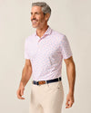 Low Country Featherweight Performance Polo in Azalea by Johnnie-O