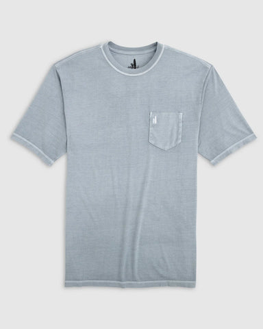 Dale 2.0 Pocket T-Shirt in Steel by Johnnie-O