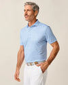 Kiwi Performance Jersey Polo in Palisades Blue by Johnnie-O