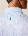 Boggings Performance Jersey Polo in Palisades Blue by Johnnie-O