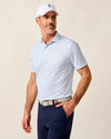 Boggings Performance Jersey Polo in Palisades Blue by Johnnie-O