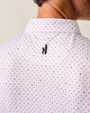 Gambit Performance Jersey Polo in White by Johnnie-O