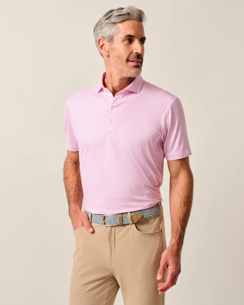 Marlin Featherweight Performance Polo in Azalea by Johnnie-O