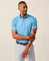 Marlin Featherweight Performance Polo in Palisades Blue by Johnnie-O