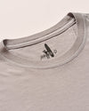 US Palm Long Sleeve Pocket T-Shirt in Steel by Johnnie-O
