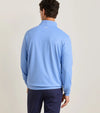 Perth Basketweave Performance Quarter-Zip in Cottage Blue by Peter Millar