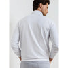 Perth Basketweave Performance Quarter-Zip in White by Peter Millar
