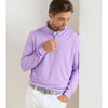Perth Basketweave Performance Quarter-Zip in Pink Parfait by Peter Millar