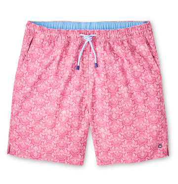 Pina Colada Swim Trunk in Pink Ruby by Peter Millar