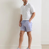 Sunset Palms Swim Trunk in Bermuda Pink by Peter Millar