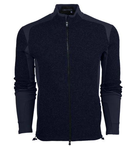 Sequoia Luxe Jacket in Navy Heather by Greyson