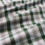 City Flannel Dress Shirt in Spruce Multi Check by Mizzen+Main