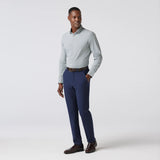 Leeward Dress Shirt in Aluminum Joel Plaid by Mizzen+Main