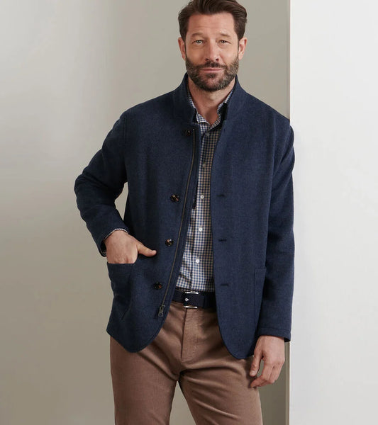 Crown Flex Merino Blazer in Atlantic Blue by Peter Millar