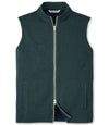 Crown Sweater Fleece Vest in Deep Verdant by Peter Millar