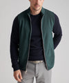 Crown Sweater Fleece Vest in Deep Verdant by Peter Millar