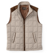 Shelby Lightweight Quilted Nylon Vest in Bark by Madison Creek Outfitters