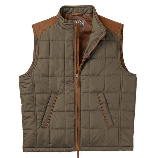 Shelby Lightweight Quilted Nylon Vest in Loden by Madison Creek Outfitters