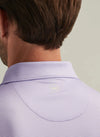 Gingham Performance Jersey Polo in Ultra Violet by Peter Millar
